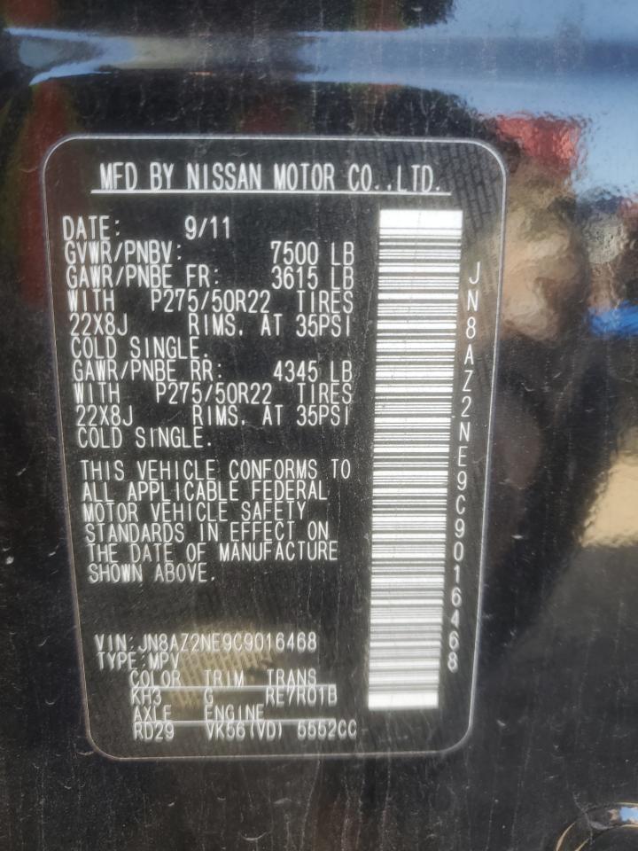 2012 Infiniti QX56 - Image 13