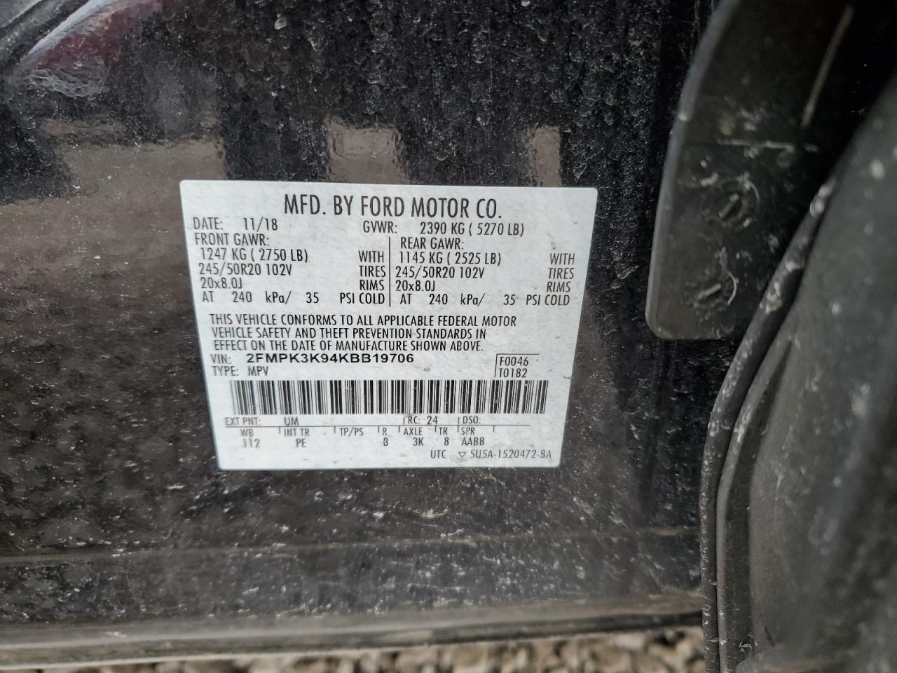 2019 Ford Edge - Image 13