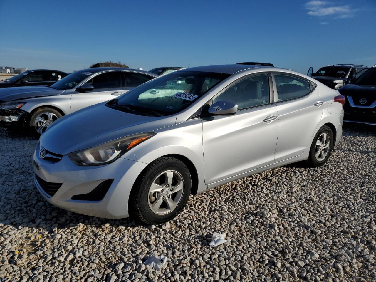 VIN KMHDH4AE3EU218652 2014 HYUNDAI ELANTRA no.1