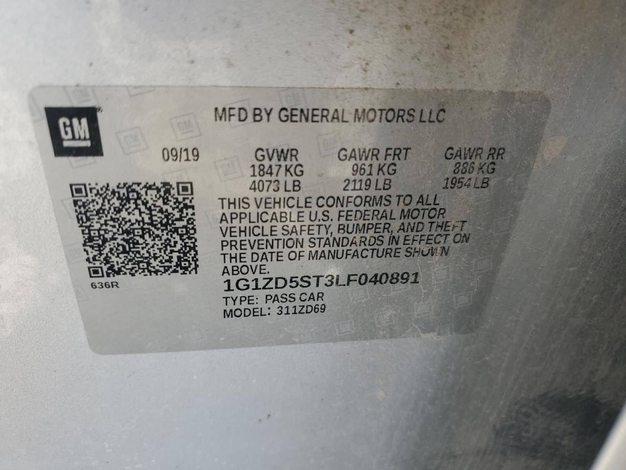 2020 Chevrolet Malibu - Image 15