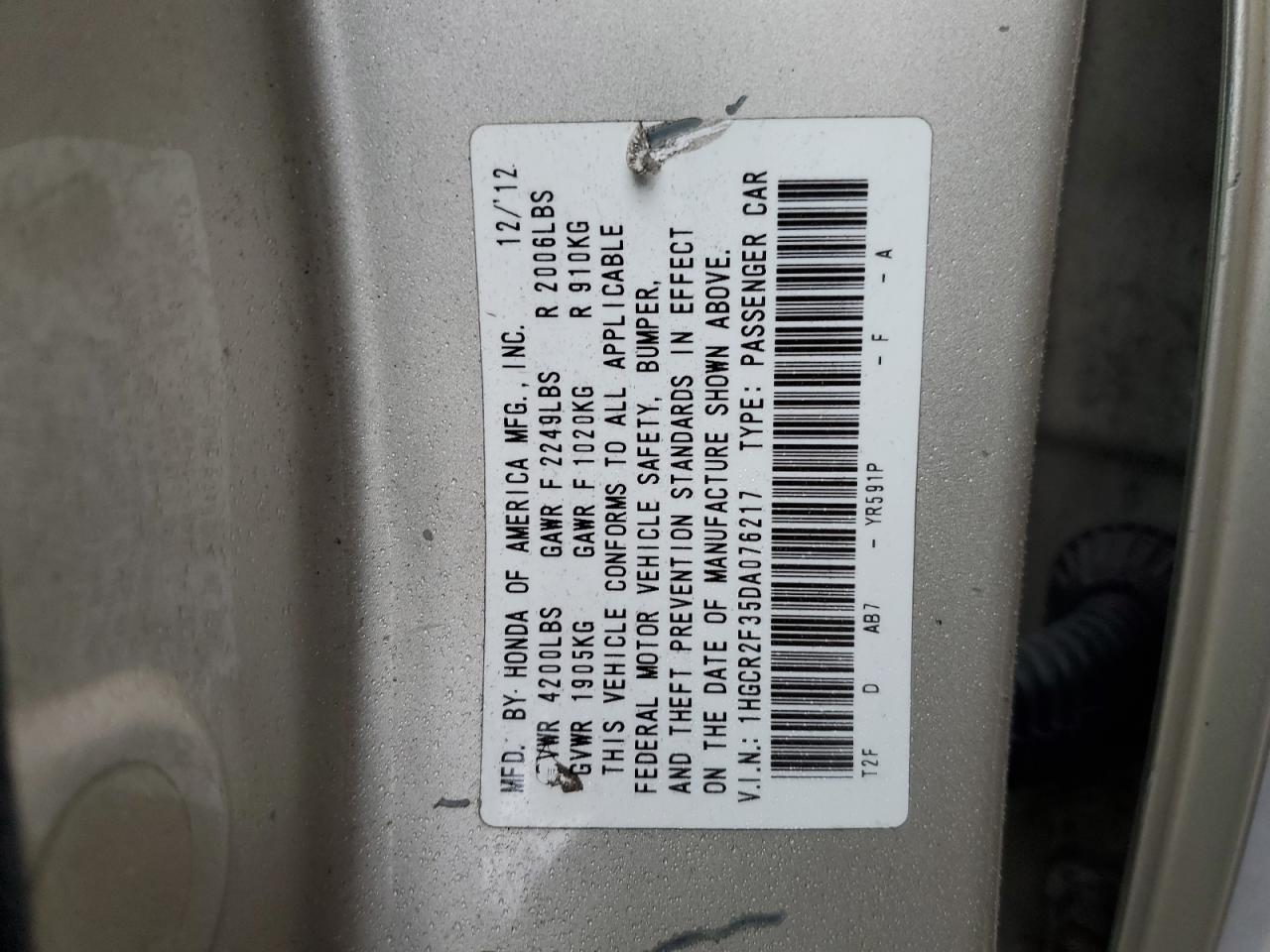2013 Honda Accord - Image 14