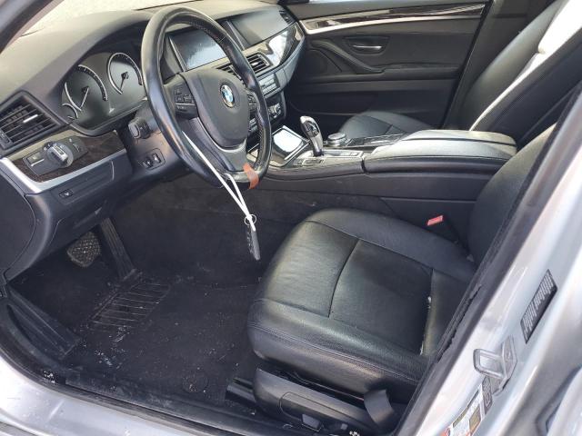 Sedans BMW 5 SERIES 2015 Srebrny
