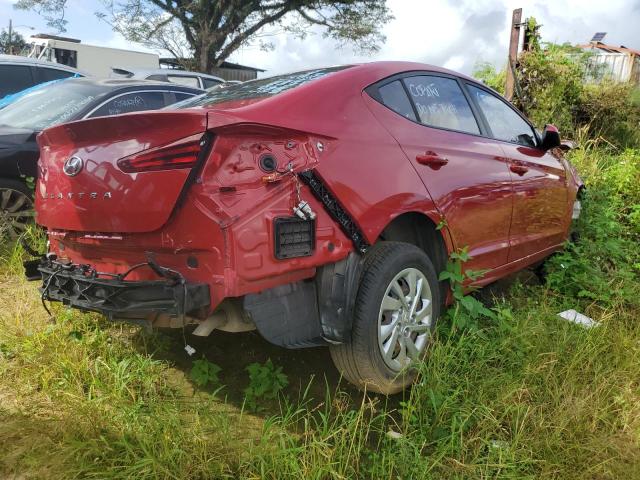  HYUNDAI ELANTRA 2020 Red