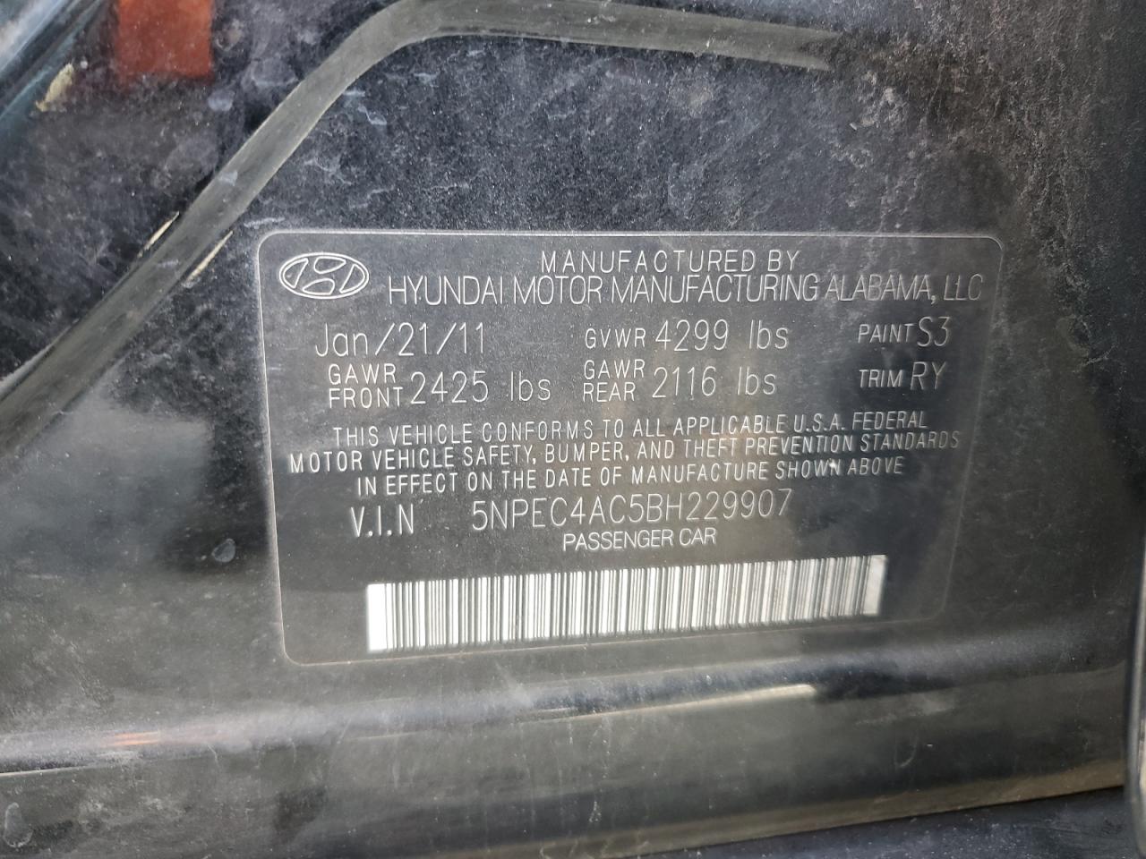 2011 Hyundai Sonata - Image 13