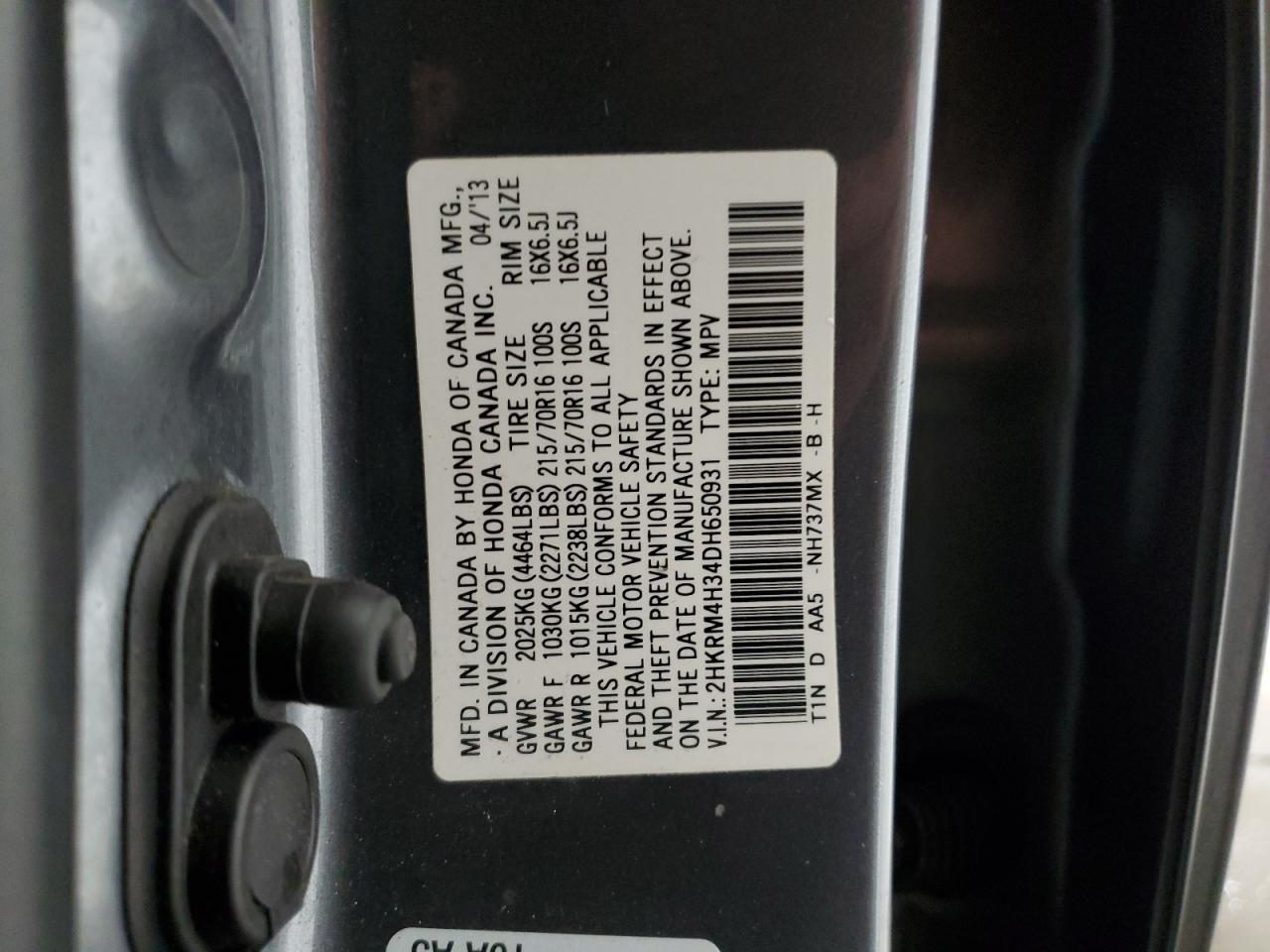 2013 Honda CR-V - Image 13
