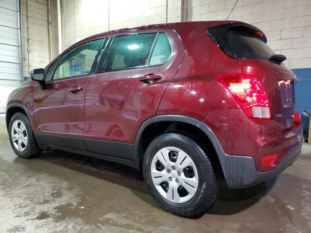 Паркетники CHEVROLET TRAX 2017 Бургунди