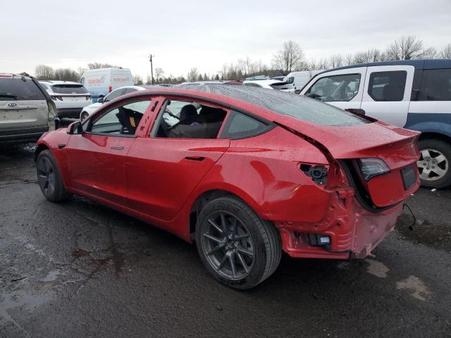  TESLA MODEL 3 2022 Czerwony