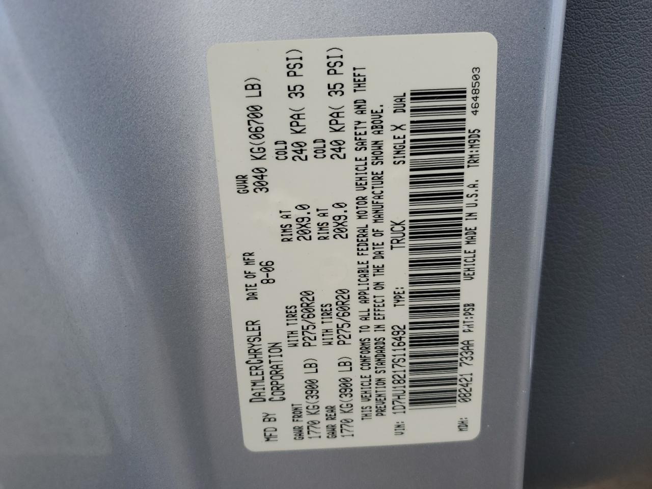 2007 Dodge RAM - Image 12
