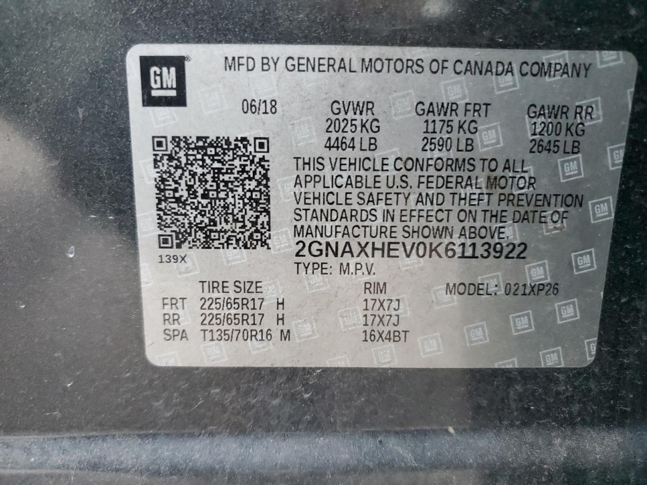 2019 Chevrolet Equinox - Image 13