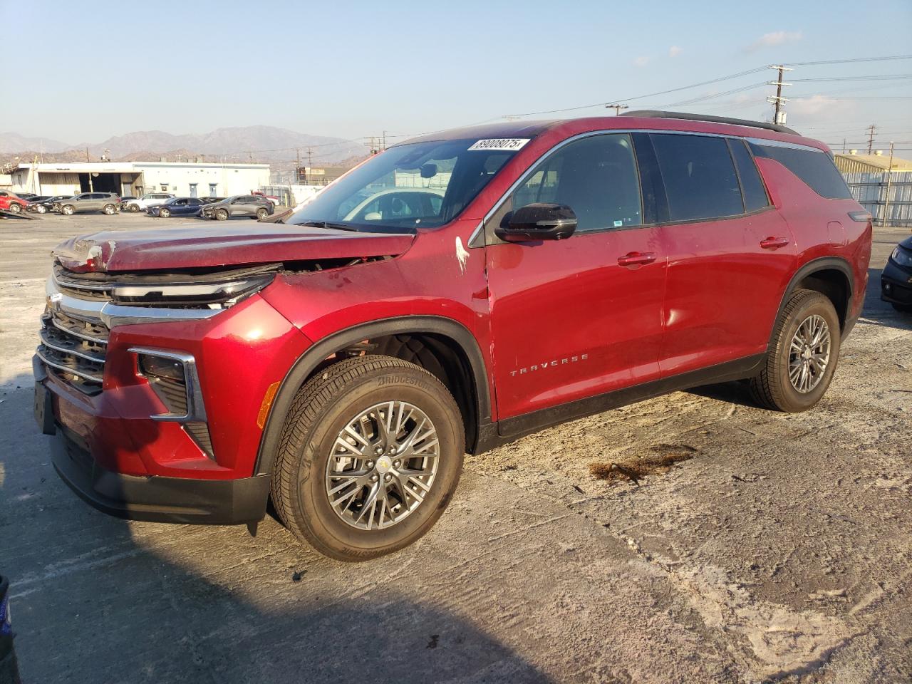 2024 Chevrolet Traverse Lt for Sale in Sun Valley, CA - Front End