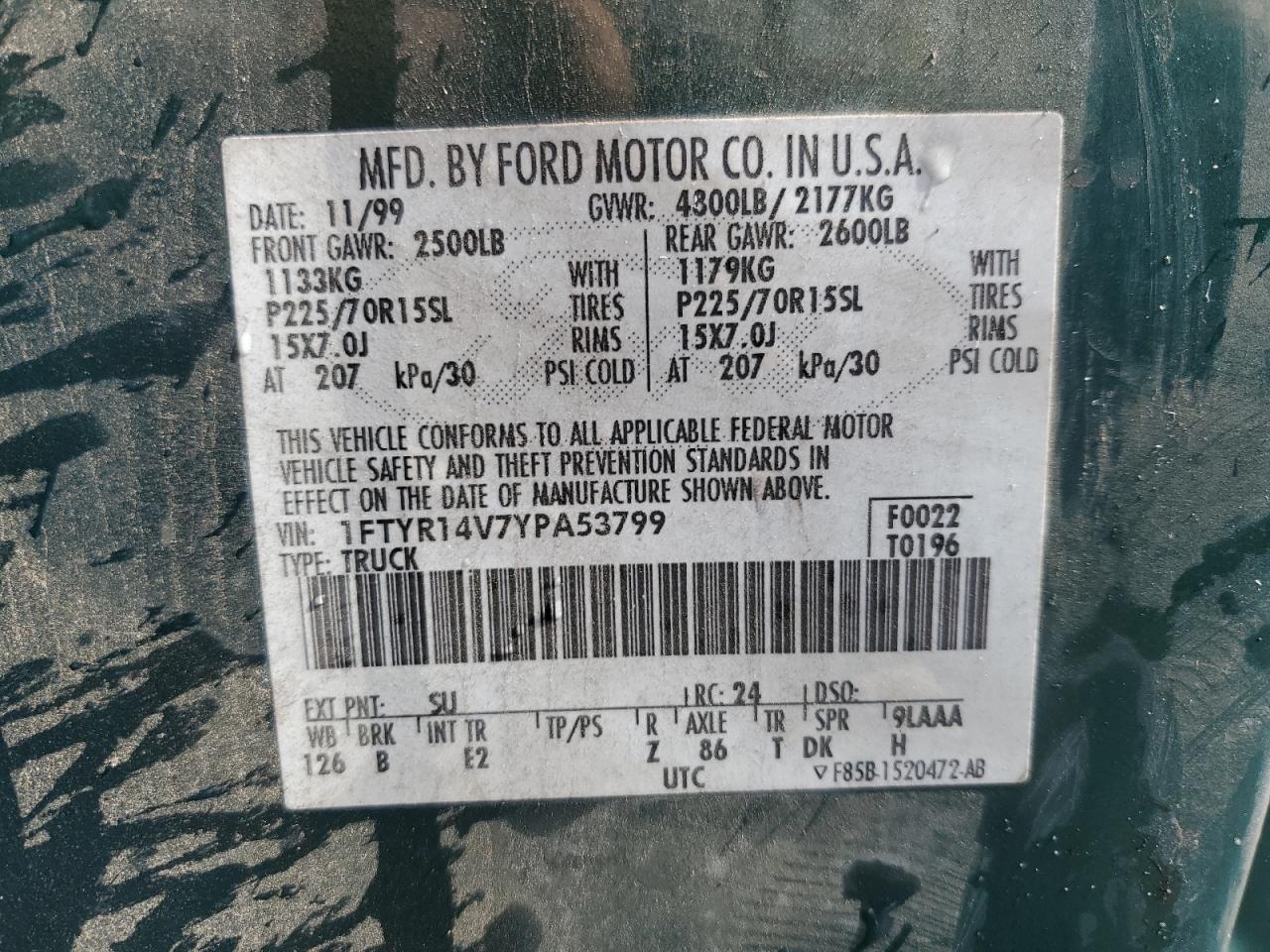 2000 Ford Ranger - Image 13