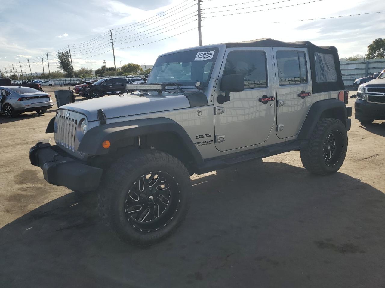 VIN 1C4BJWDG1HL742689 2017 JEEP WRANGLER no.1