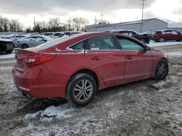Sedans HYUNDAI SONATA 2017 Red