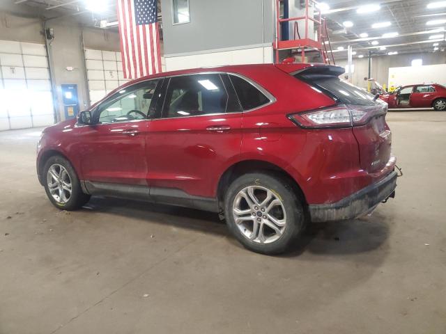  FORD EDGE 2018 Бордовый