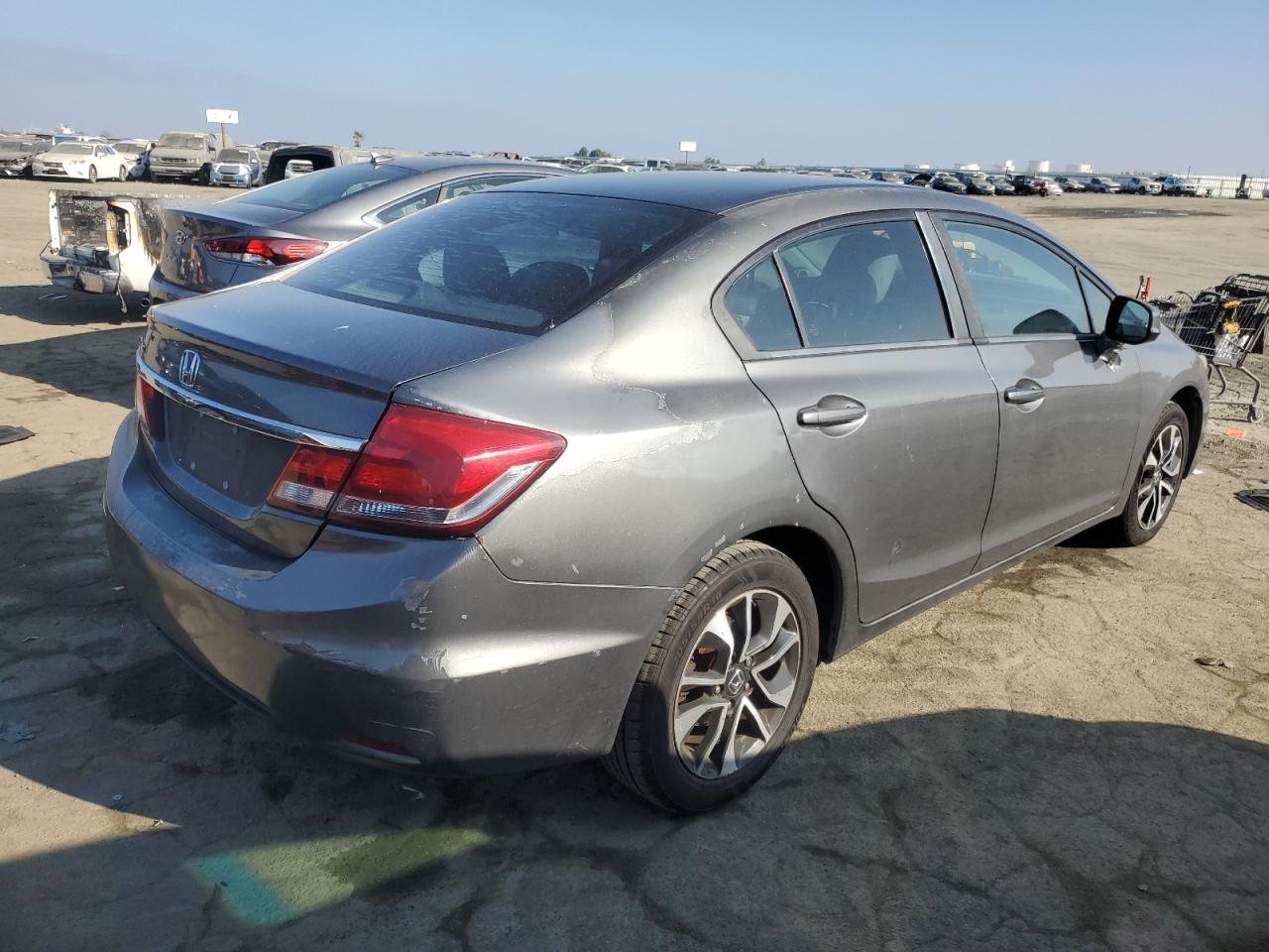 VIN 2HGFB2F8XDH517287 2013 HONDA CIVIC no.3