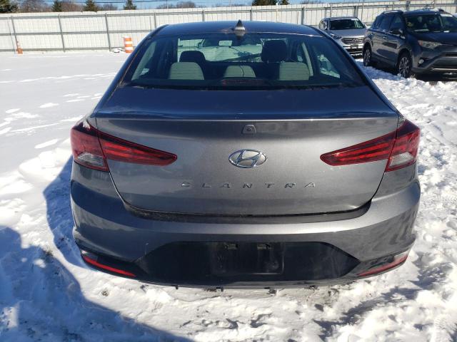  HYUNDAI ELANTRA 2019 Gray