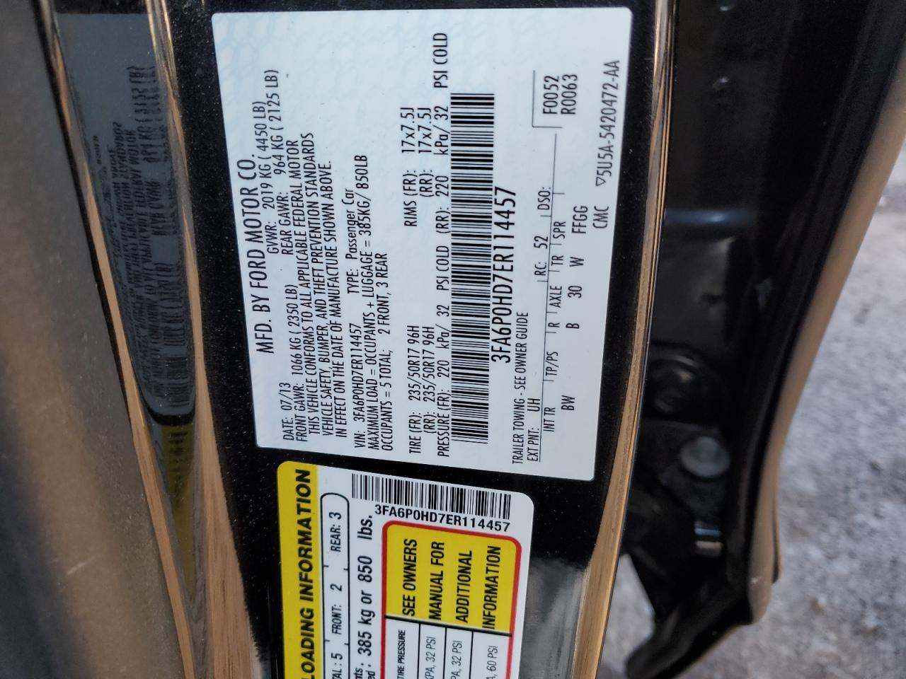2014 Ford Fusion - Image 13