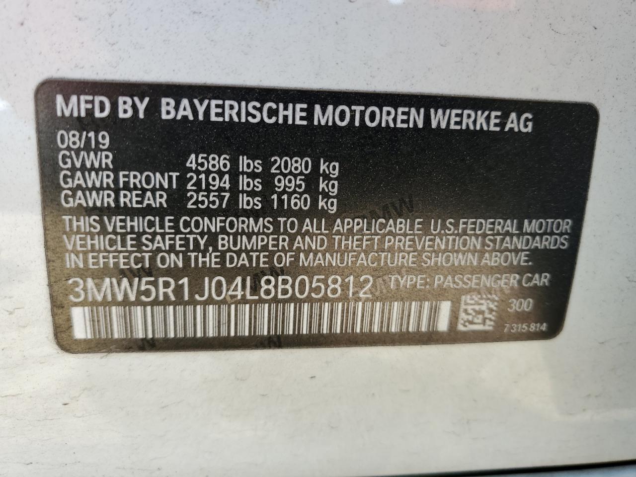 2020 BMW 3er - Image 12