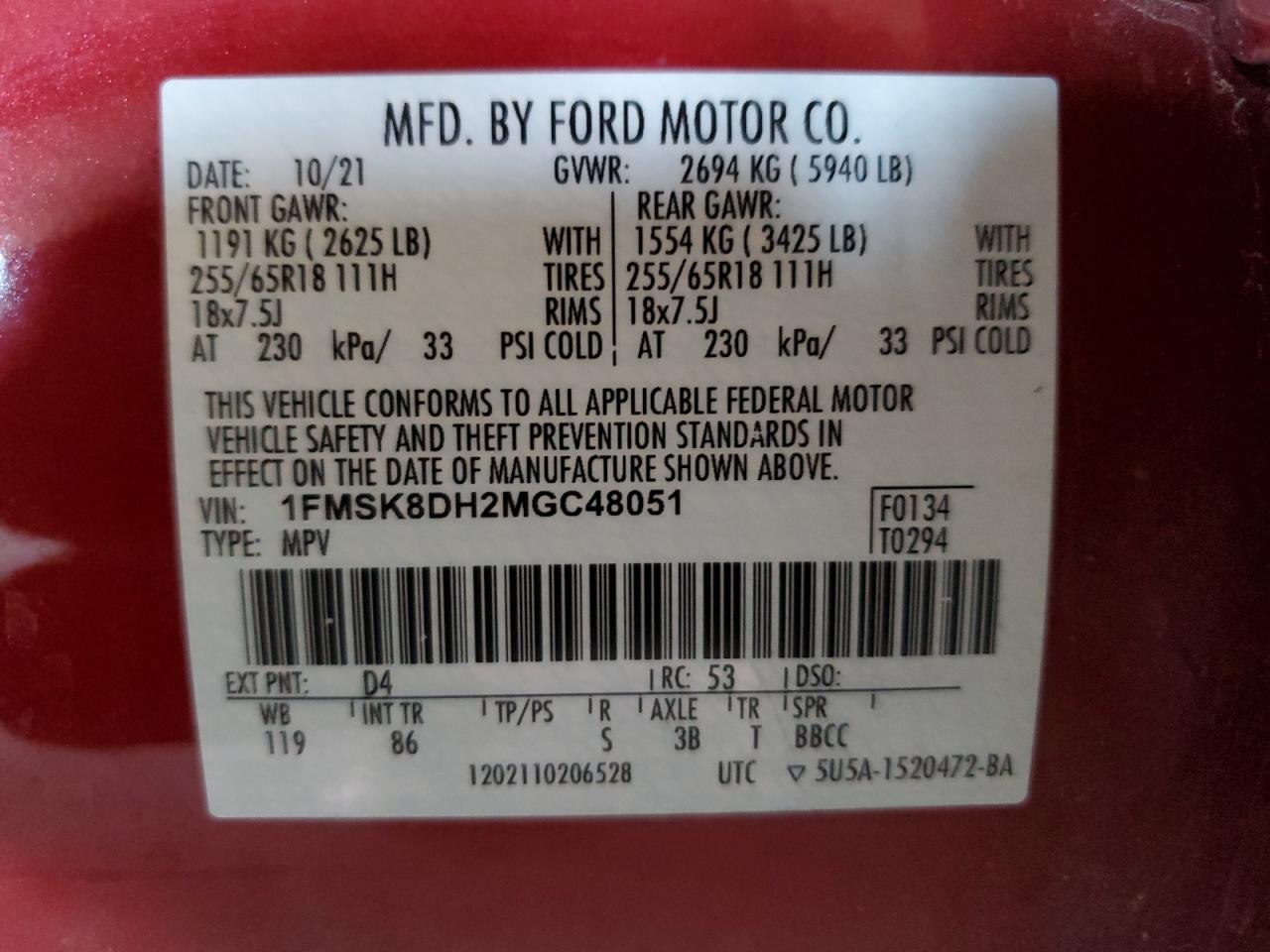 2021 Ford Explorer - Image 15