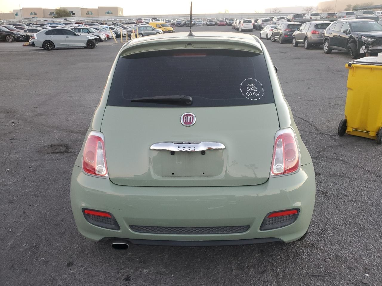 2015 Fiat 500 Sport VIN: 3C3CFFBR0FT636668 Lot: 85511674