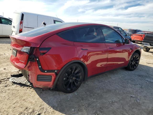  TESLA MODEL Y 2023 Красный