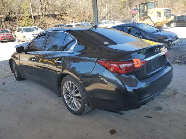 INFINITI Q50 2018 Чорний