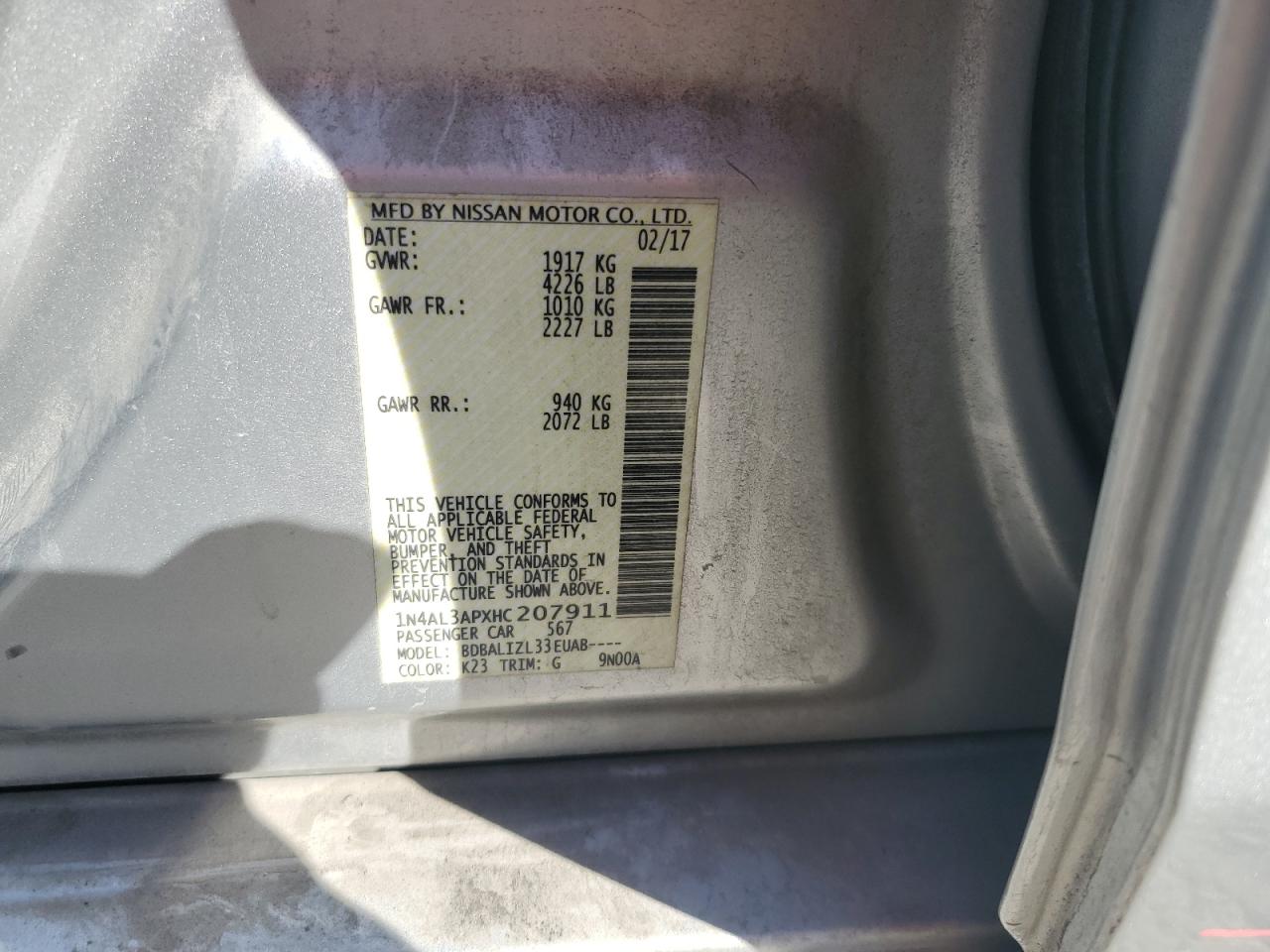2017 Nissan Altima - Image 14