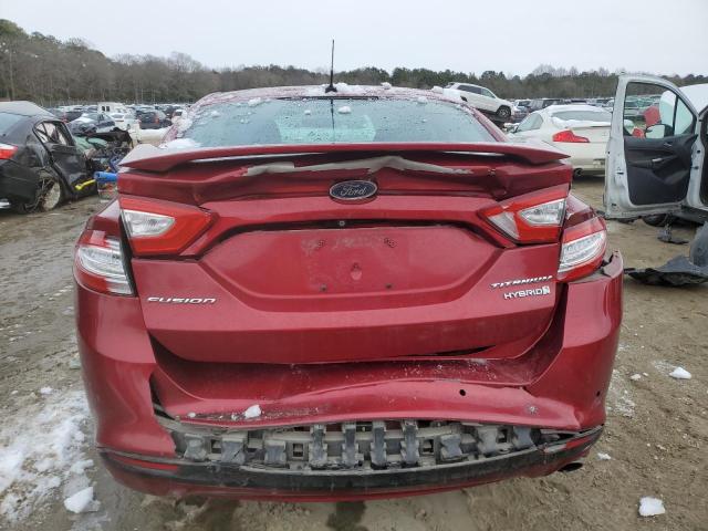  FORD FUSION 2015 Червоний