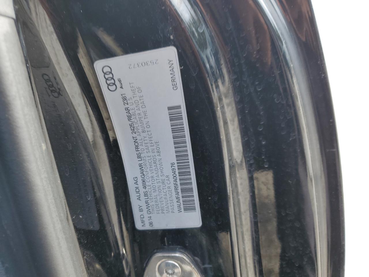 WAUMFAFR5FA004976 2015 AUDI A5 - Image 12