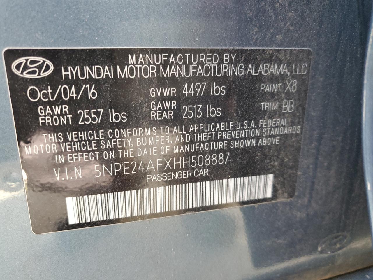 2017 Hyundai Sonata - Image 12