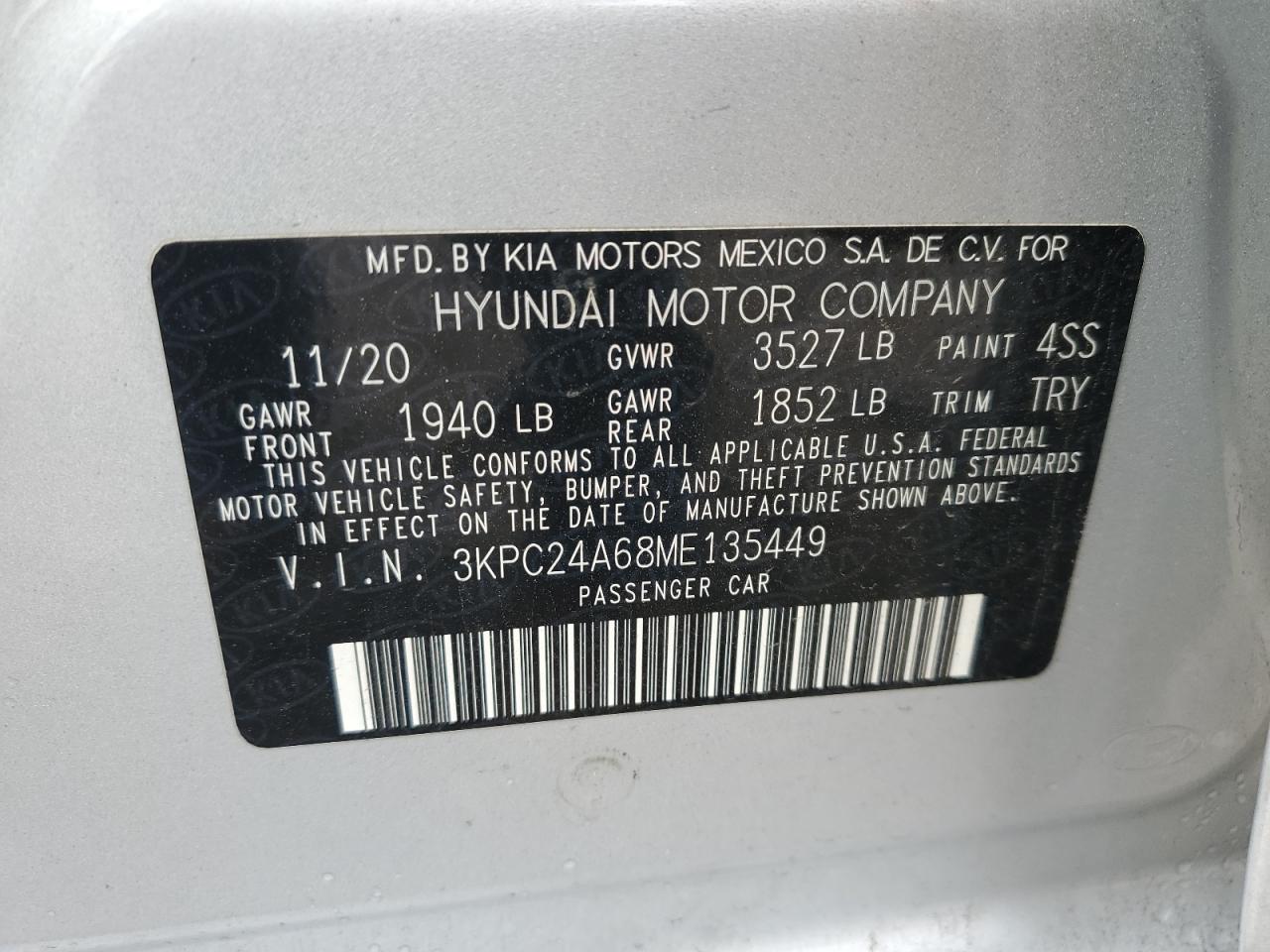 2021 Hyundai Accent - Image 12