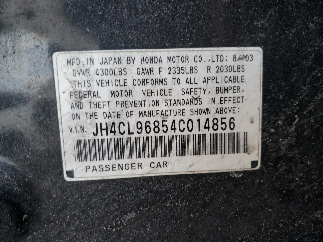 2004 Acura TSX - Image 12
