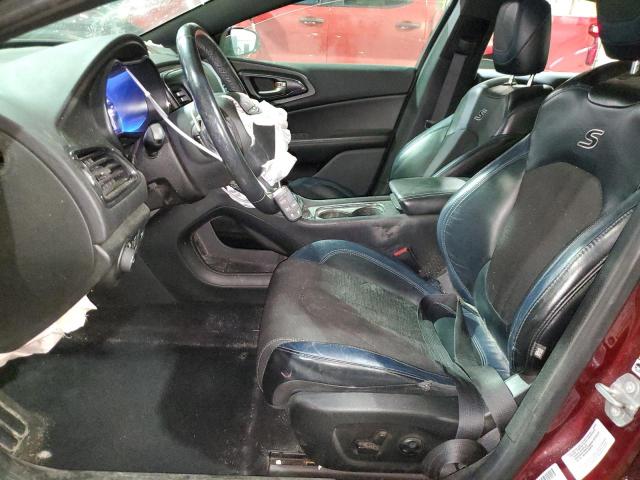  CHRYSLER 200 2016 Maroon