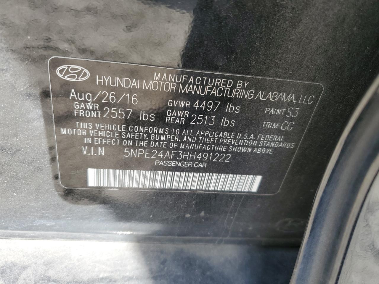 2017 Hyundai Sonata - Image 12
