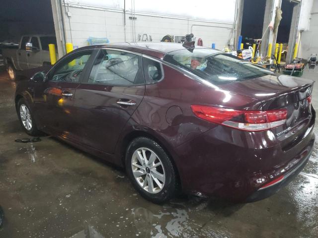  KIA OPTIMA 2018 Бордовий