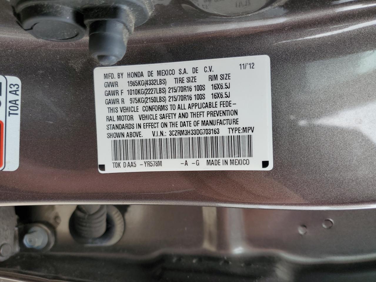 2013 Honda CR-V - Image 13