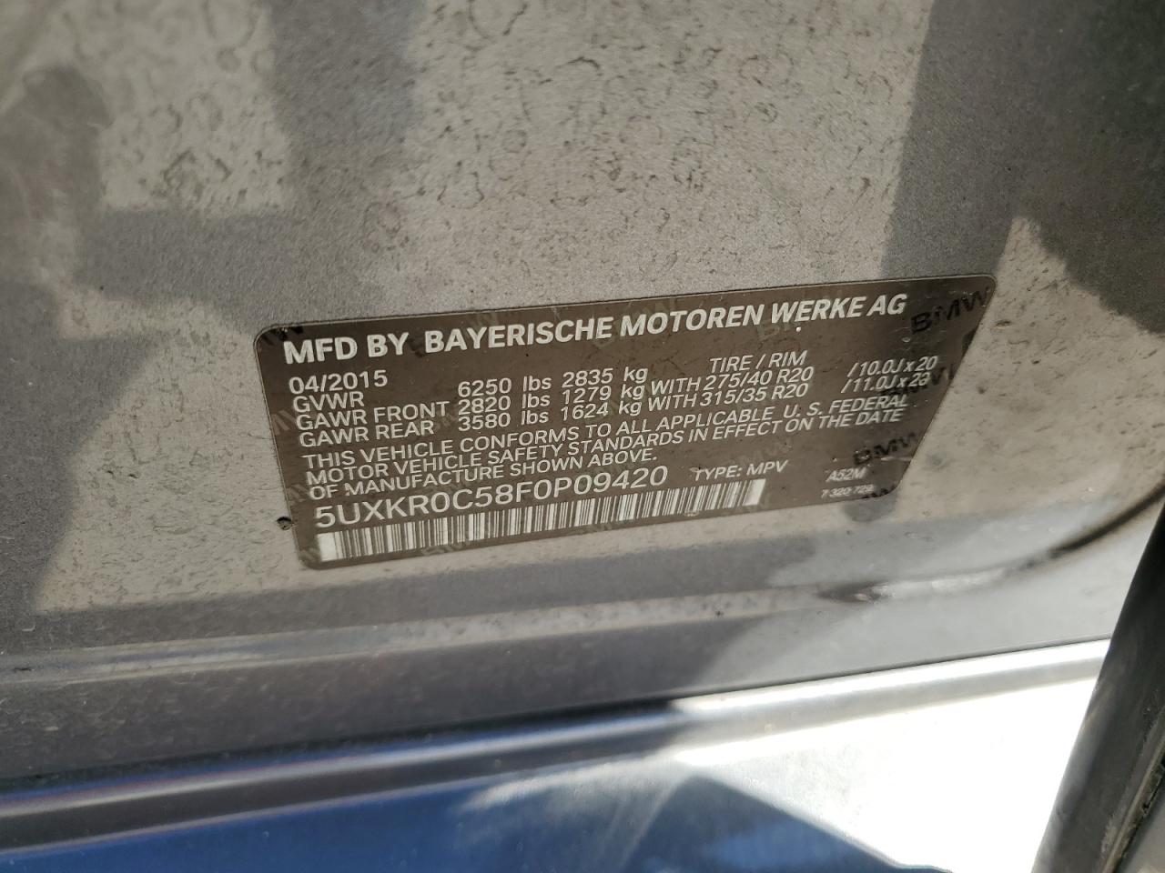 2015 BMW X5 - Image 13