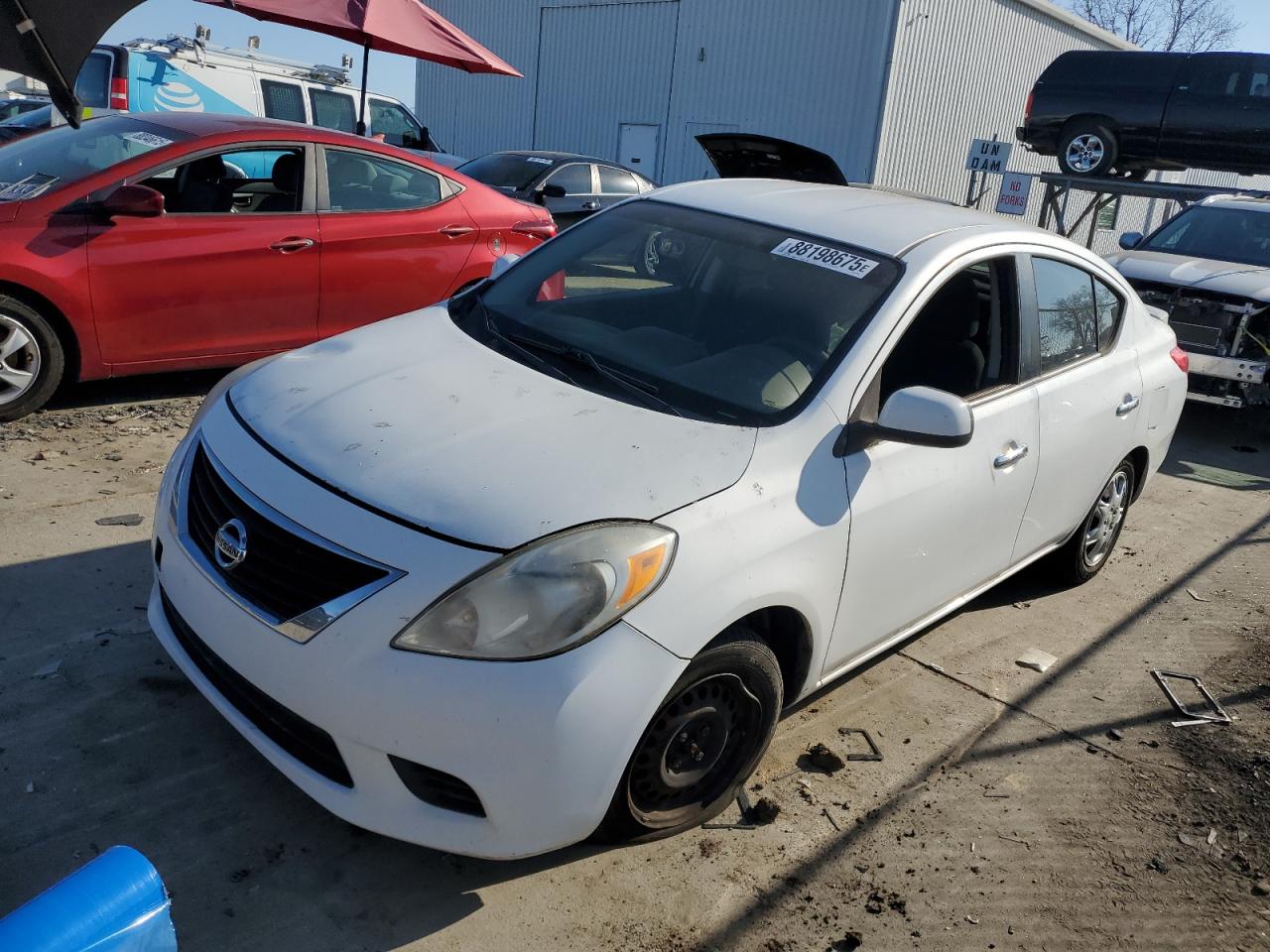 VIN 3N1CN7AP7DL830215 2013 NISSAN VERSA no.1