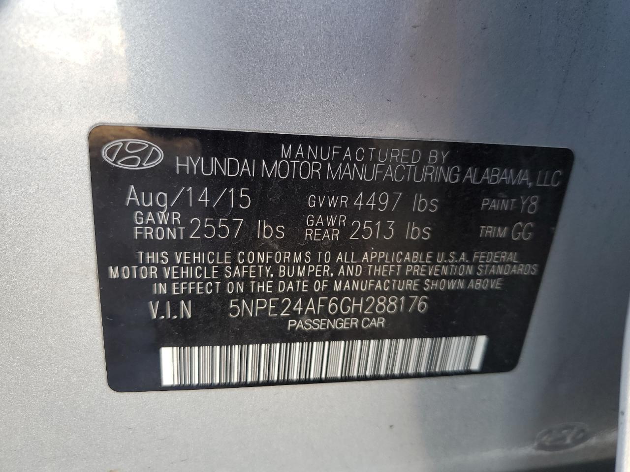 2016 Hyundai Sonata - Image 12