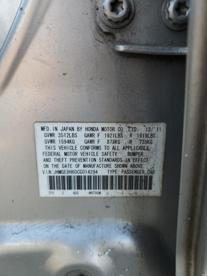 2012 Honda Fit - Image 14