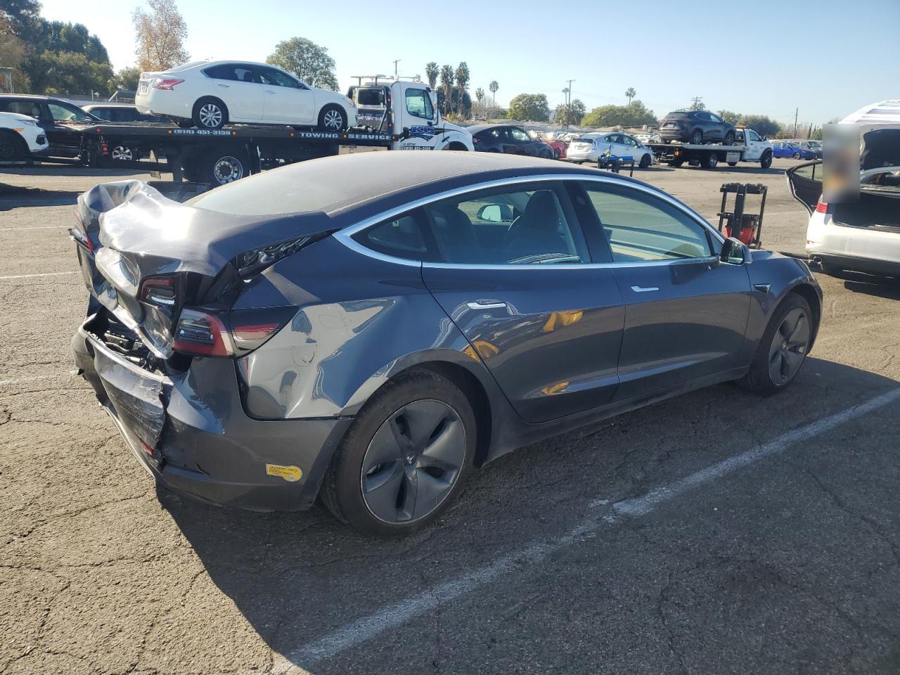 VIN 5YJ3E1EA1LF645607 2020 TESLA MODEL 3 no.3