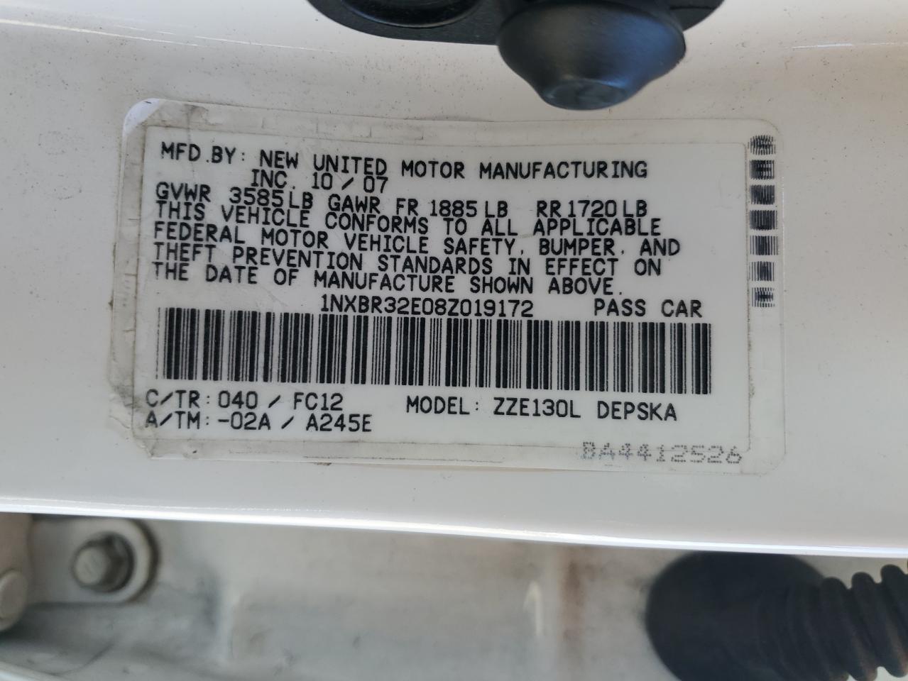 2008 Toyota Corolla - Image 15
