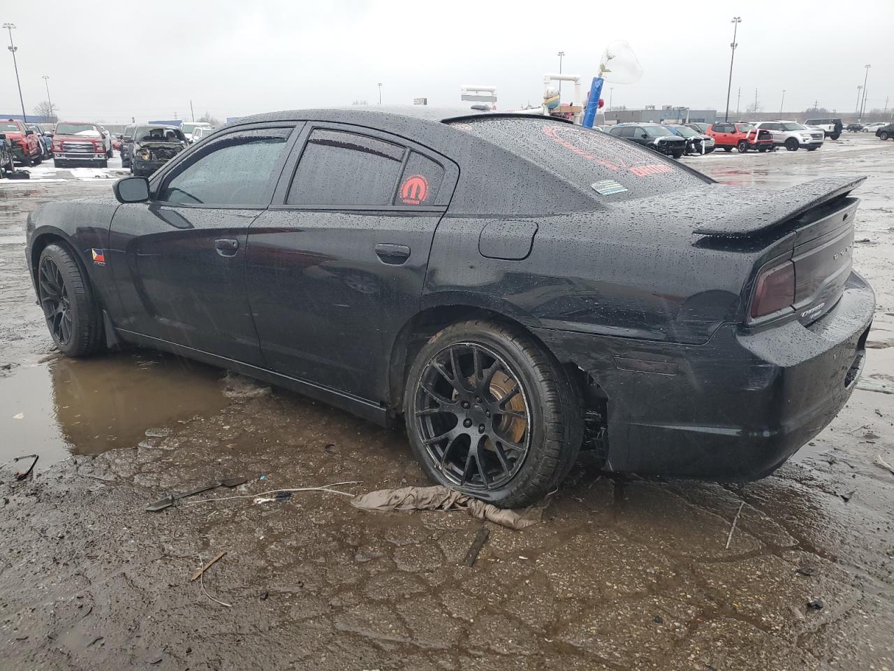 VIN 2C3CDXDT5EH124089 2014 DODGE CHARGER no.2