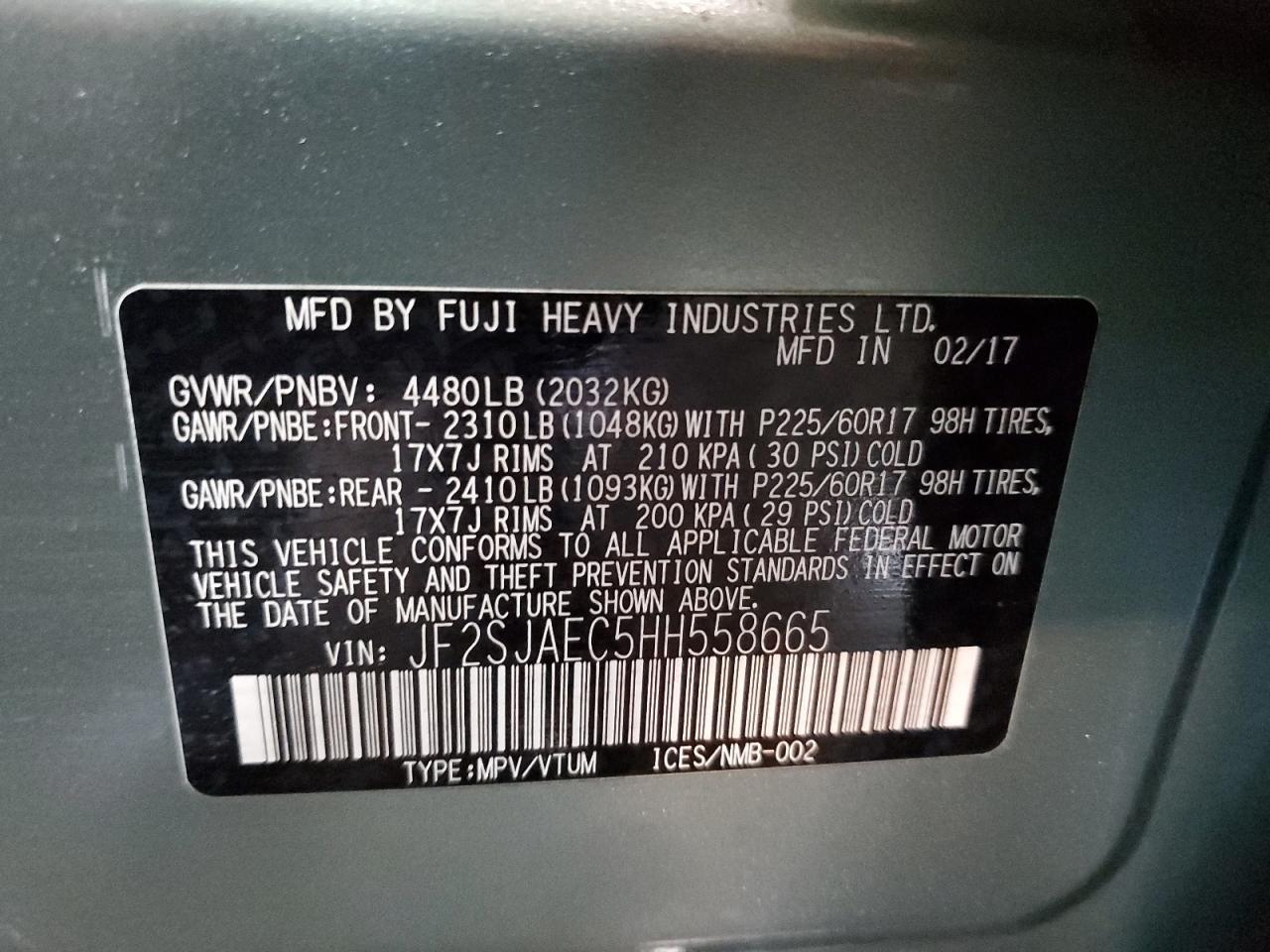 2017 Subaru Forester - Image 14