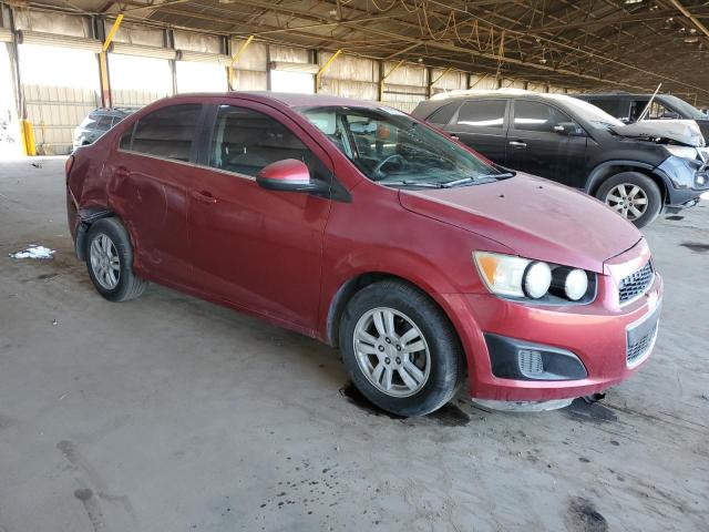  CHEVROLET SONIC 2014 Красный