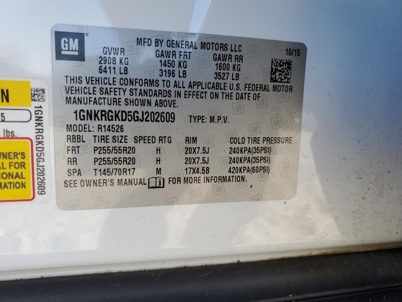 2016 Chevrolet Traverse - Image 13