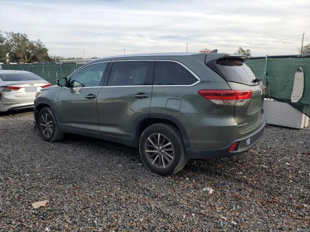  TOYOTA HIGHLANDER 2018 Zielony