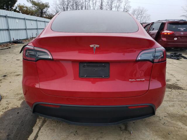  TESLA MODEL Y 2023 Красный