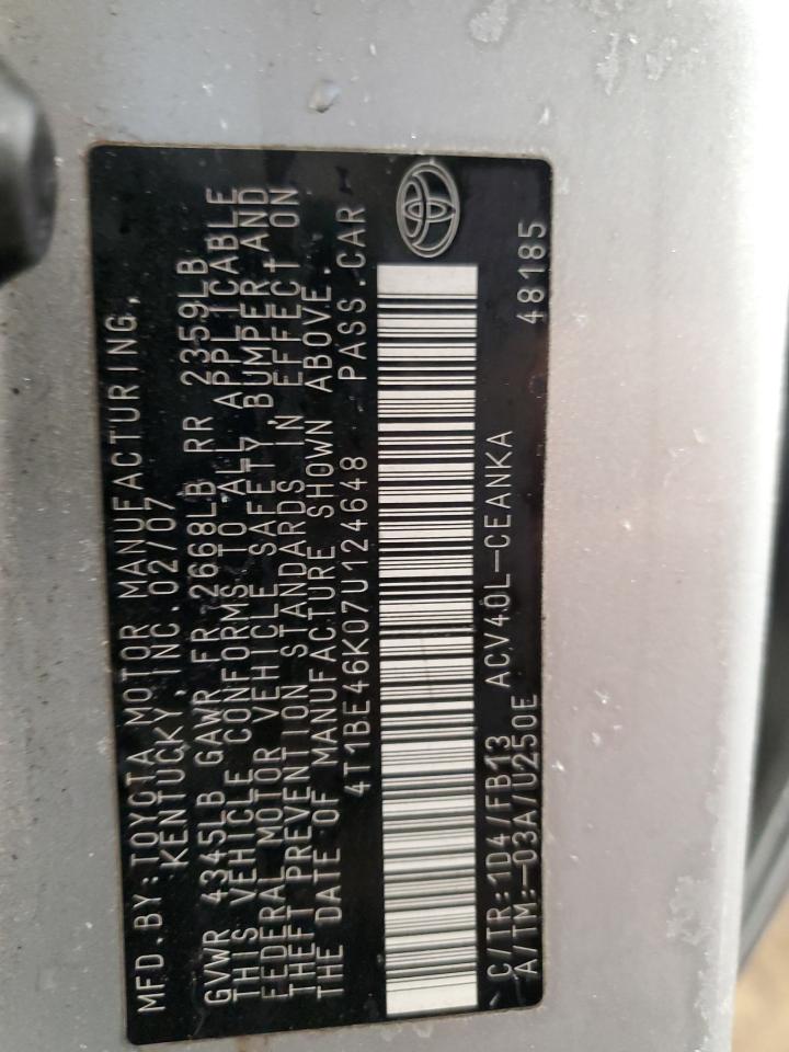 2007 Toyota Camry - Image 12