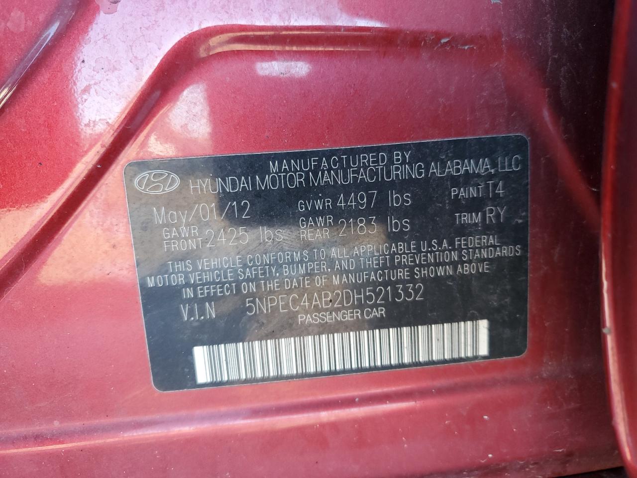 2013 Hyundai Sonata - Image 12